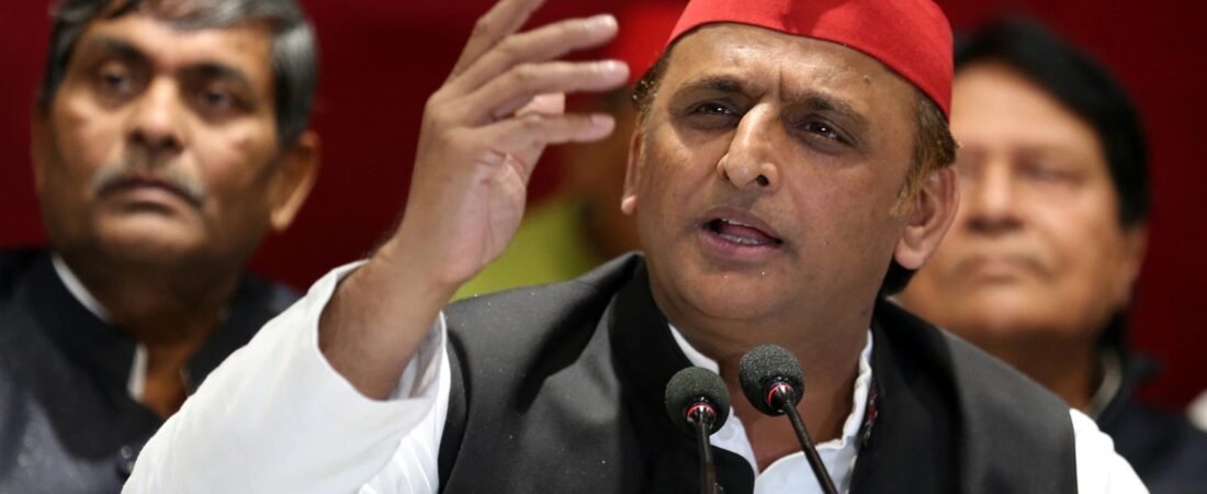 अखिलेश यादव ने भाजपा की ‘गंगजल’ के फैसले की तुलना डॉ. अंबेडकर की अपमान से की